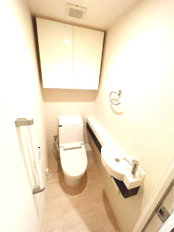アップルタワー大阪谷町　トイレ